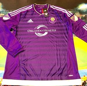 Adidas Orlando City Long Sleeve Soccer Jersey